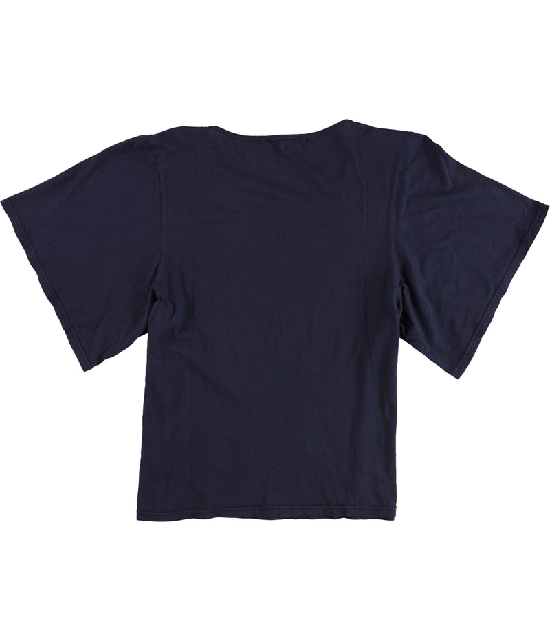 TRULY MADLY DEEPLY Womens Solid Boxy Basic T-Shirt