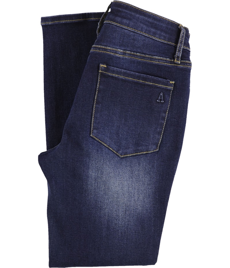 Articles of Society Womens High-Rise Tapered Skinny Jeans, view 2