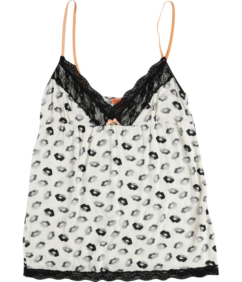 P.J. Salvage Womens Lips Pajama Sleep Cami Tank Top