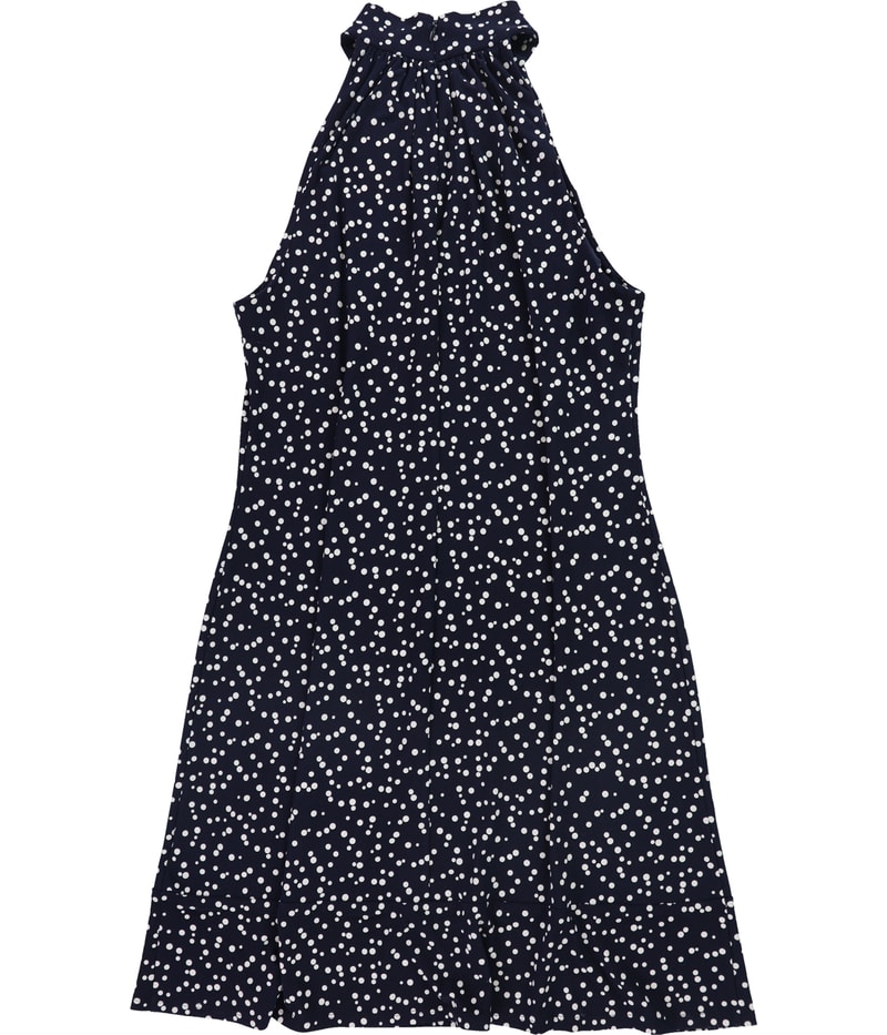 American Living Womens Polka Dots A-line Dress
