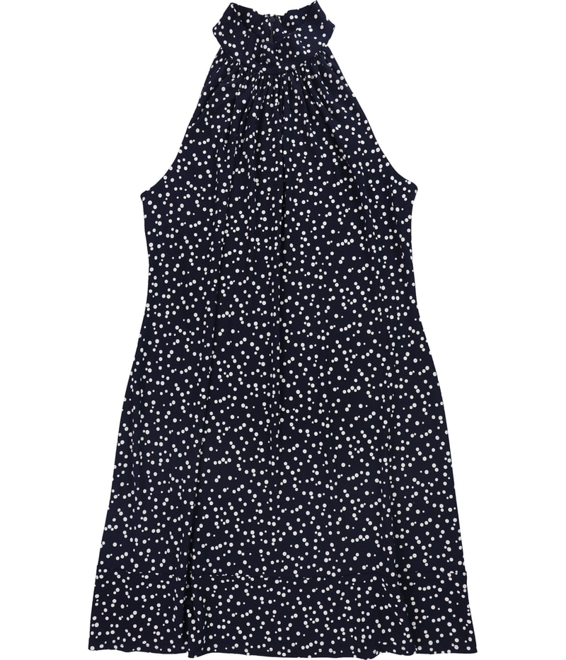 American Living Womens Polka Dots A-line Dress