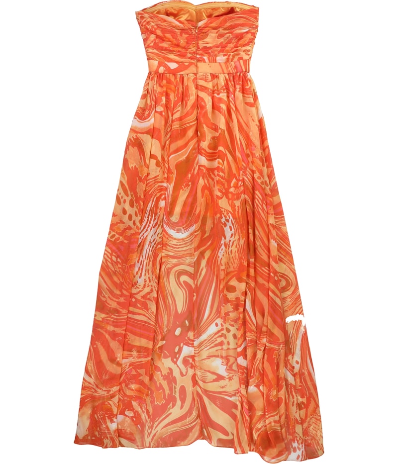 Jump Apparel Womens Tropical High-Low Dress, view 2