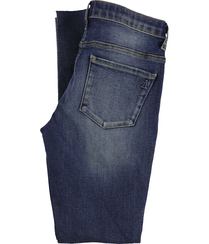 Articles of Society Womens Distressed Tapered Skinny Jeans