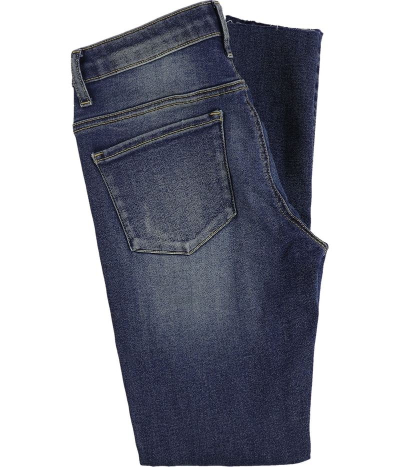 Articles of Society Womens Distressed Tapered Skinny Jeans