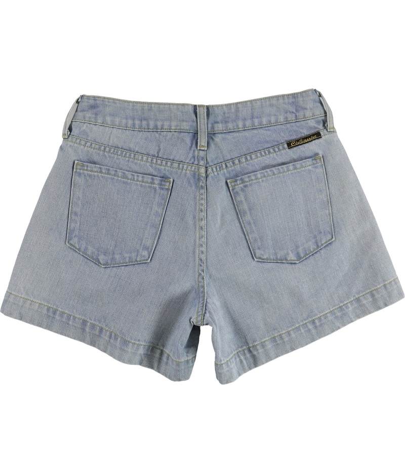Civilianaire Womens Basic Casual Denim Shorts