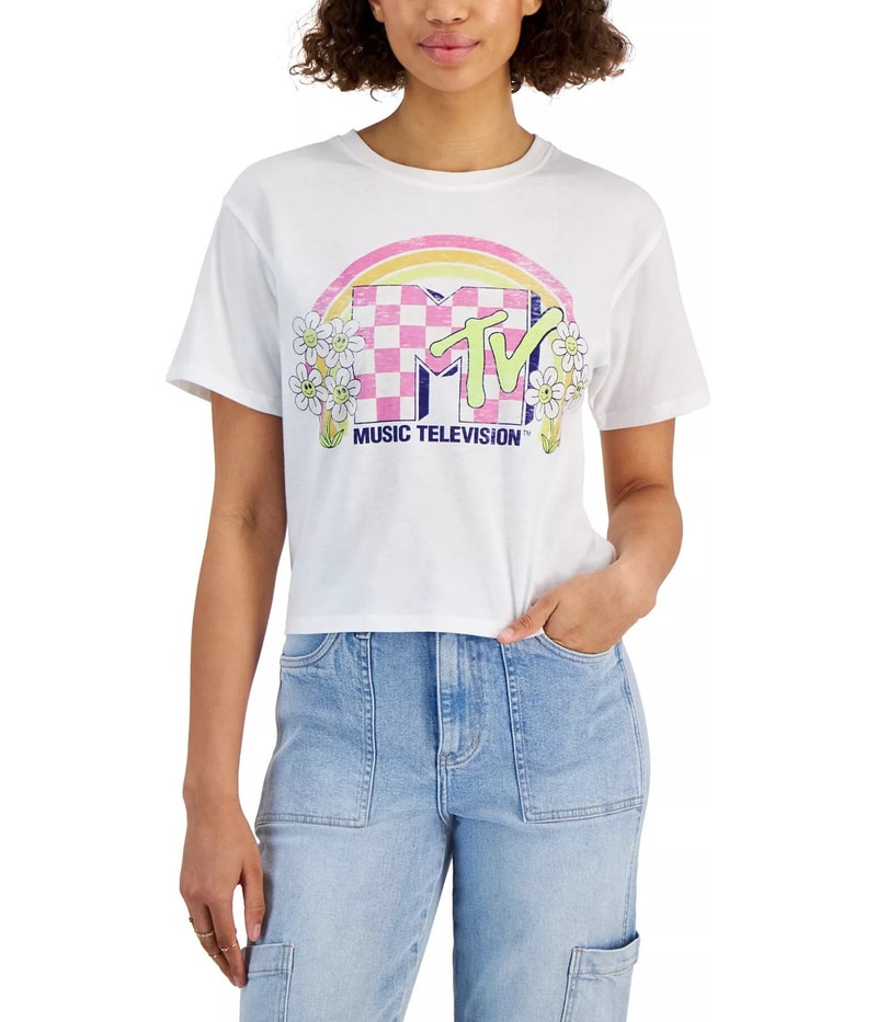 Love Tribe Womens Music Television Graphic T-Shirt