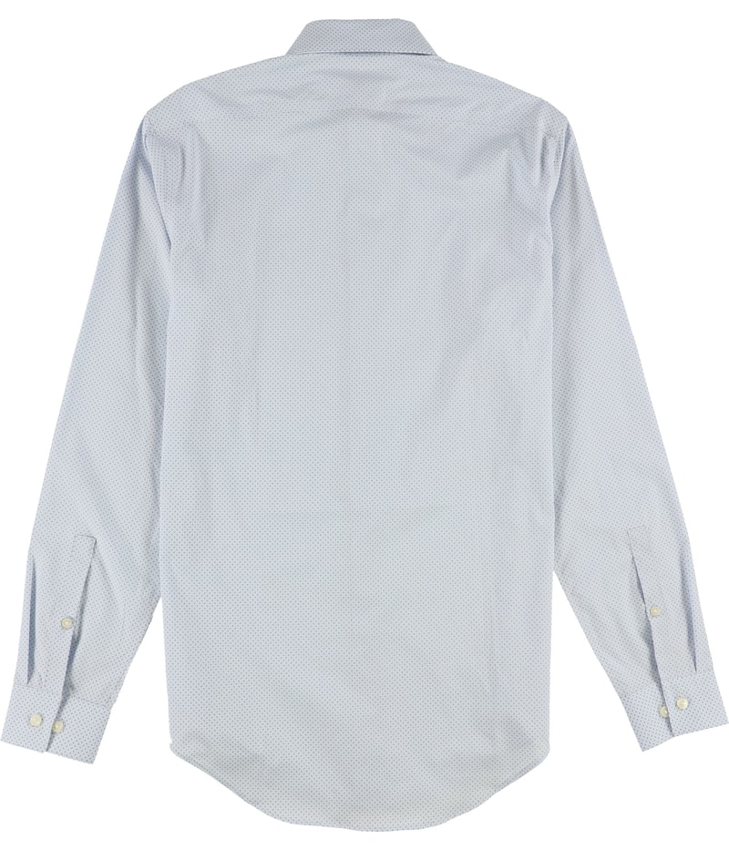 Calvin Klein Mens Steel + Button Down Dress Shirt