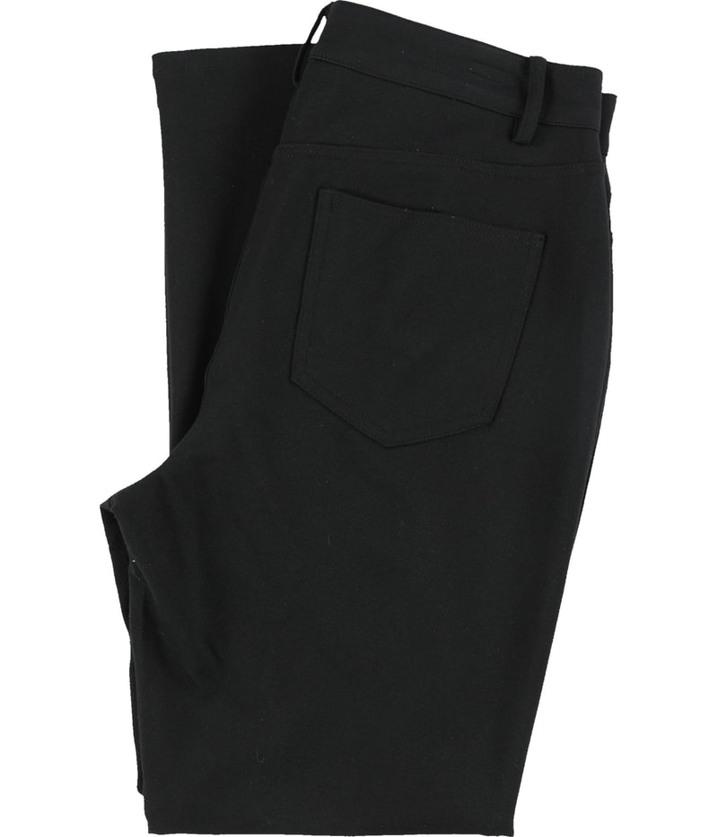 Michael Kors Womens Solid Straight Leg Casual Pants