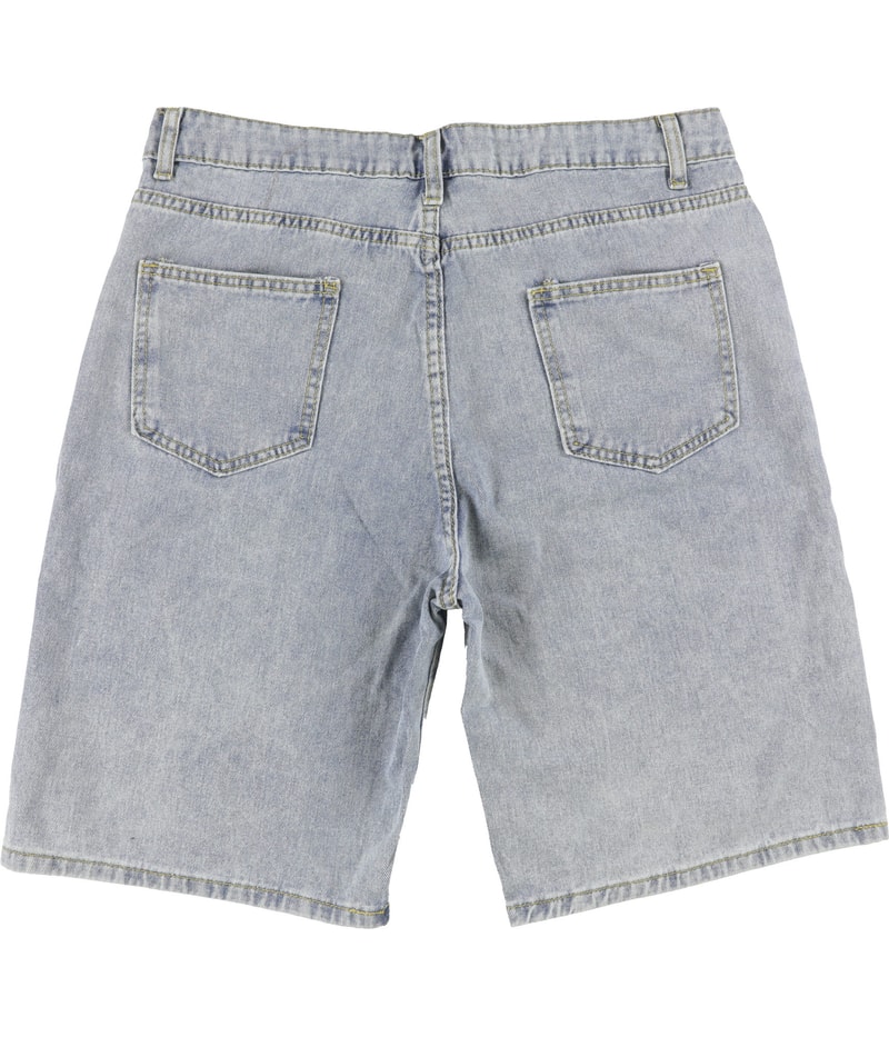 Tags Weekly Womens Solid Casual Denim Shorts