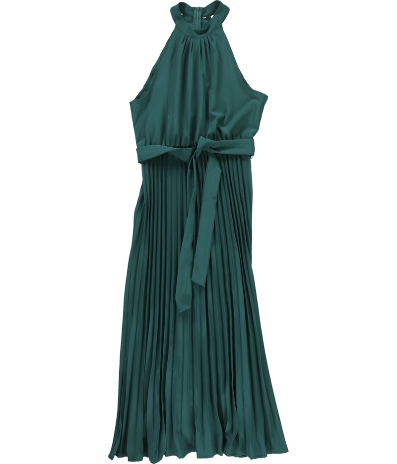 Yesfashion Womens Please Belted Midi A-line Dress
