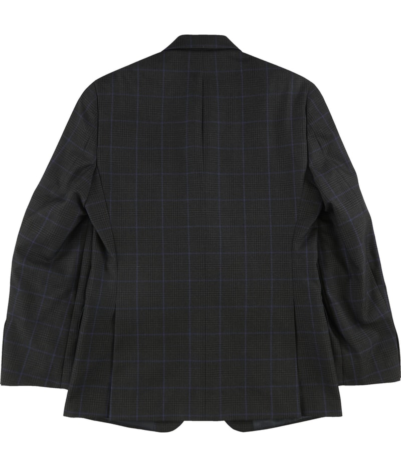 Michael Kors Mens Plaid Two Button Blazer Jacket