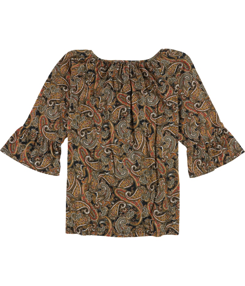 Michael Kors Womens Paisley Print Shell Blouse