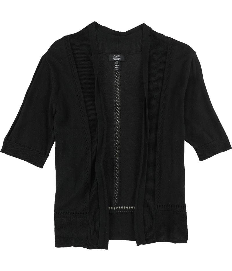 Jones New York Womens Lace Cardigan Sweater