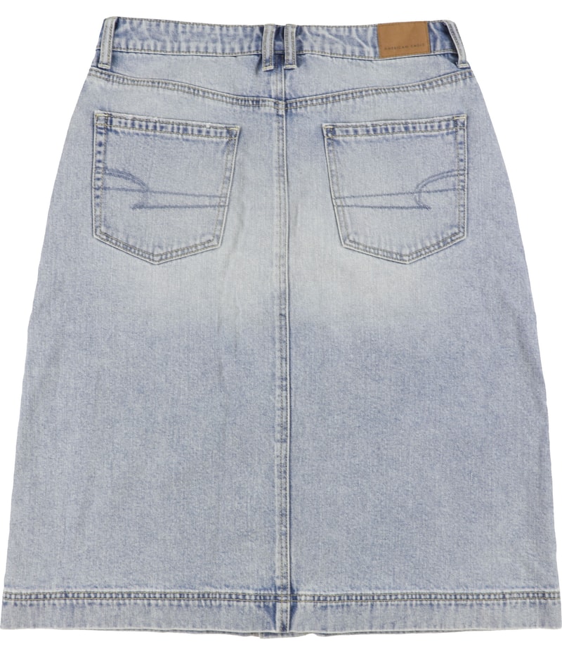 American Eagle Womens Denim Midi Skirt