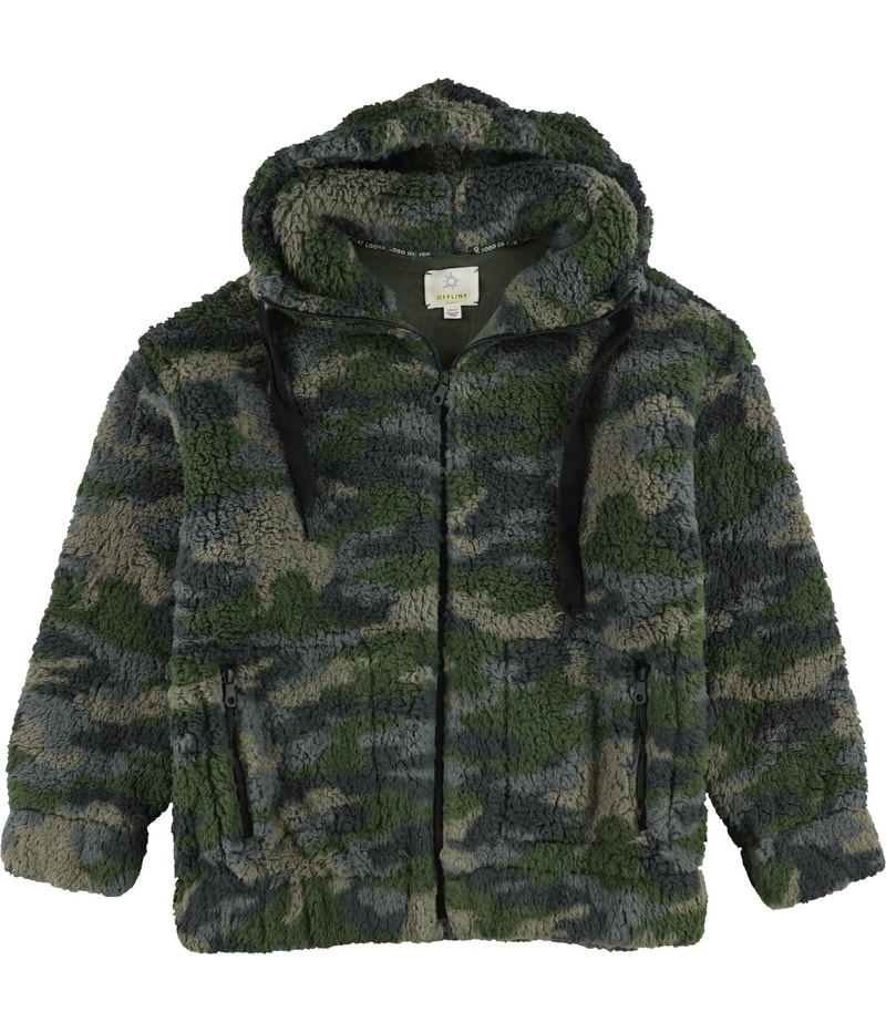 OFFLINE Womens Camo Sweat Looks Good On You Hooded Sweater