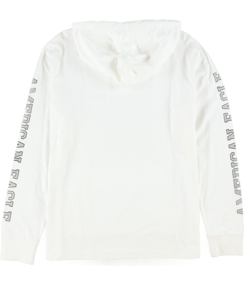 American Eagle Mens Long Sleeve Logo Hoodie Sweatshirt