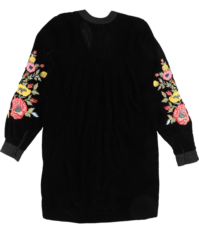 Free People Womens Floral Midi Dress