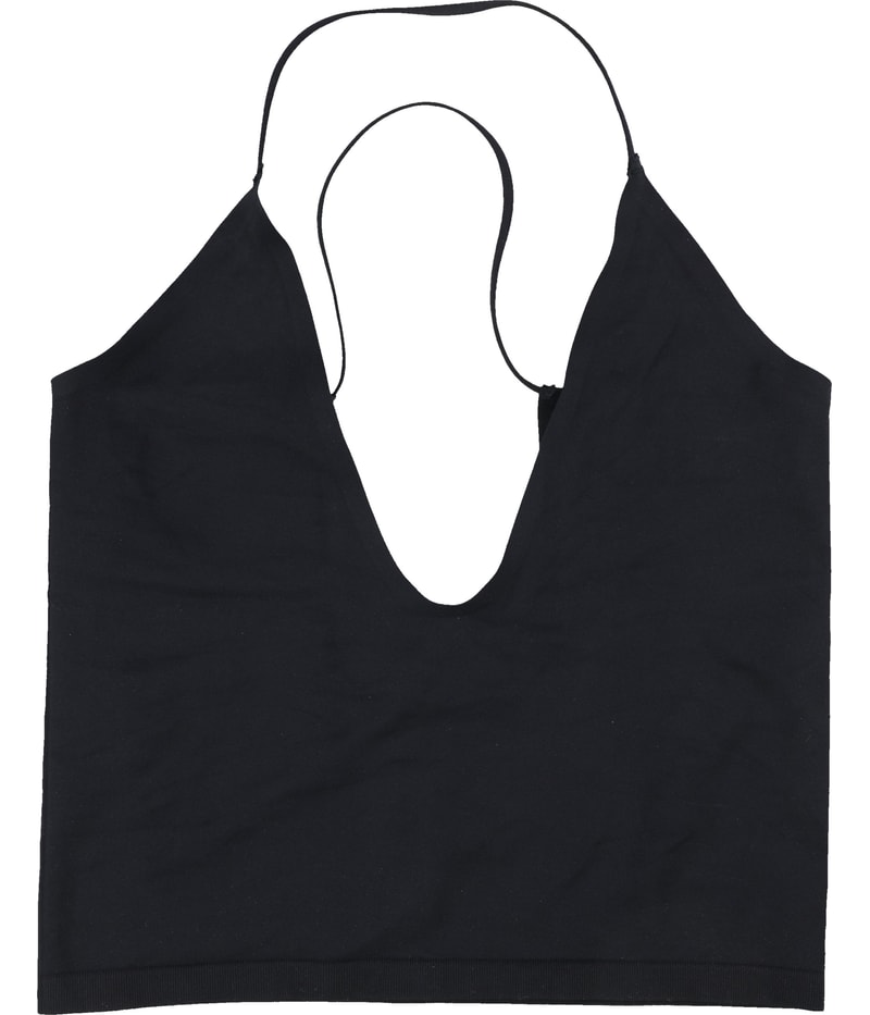 Free People Womens Asymmetrical Neck Tank Top