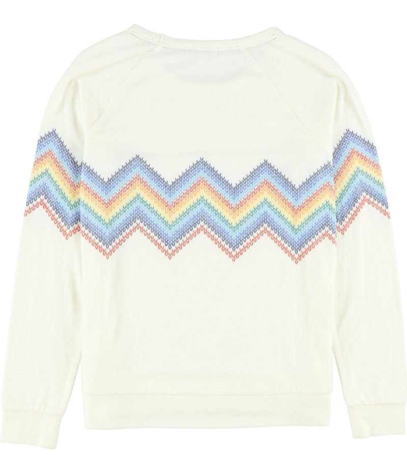 P.J. Salvage Womens Chevron Stripe Pajama Hoodie