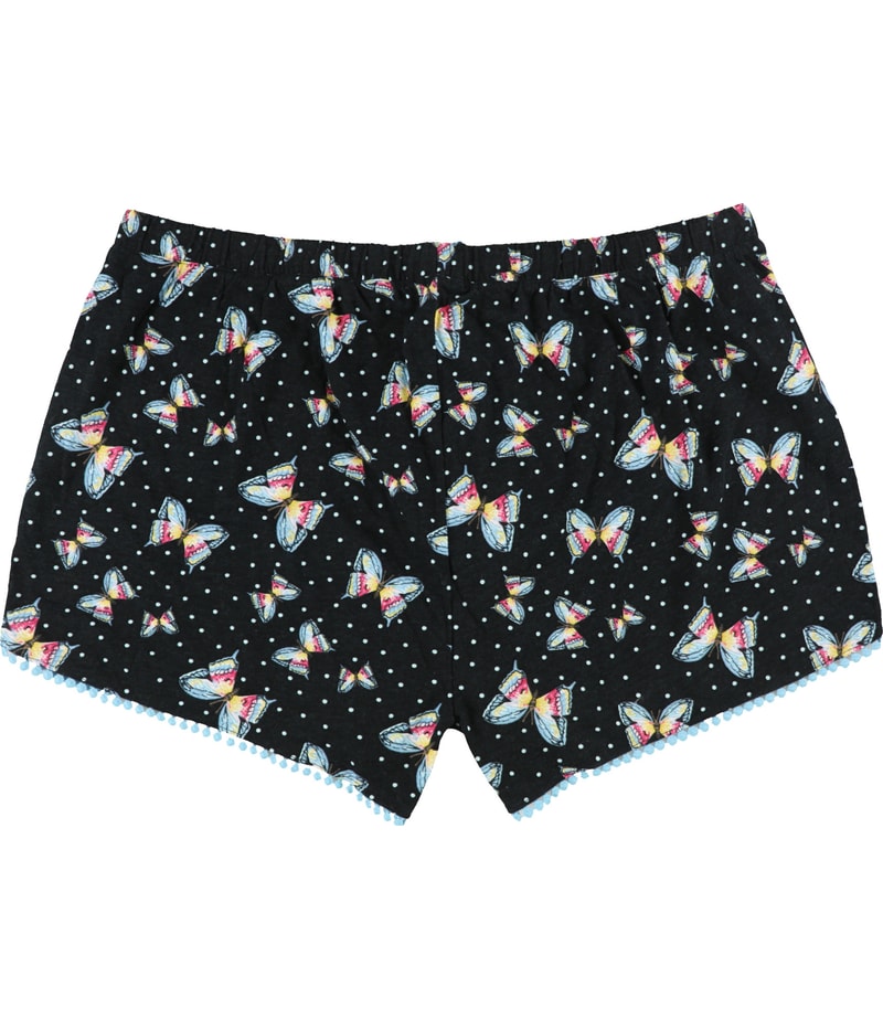 P.J. Salvage Womens Butterfly Polka Dot Pajama Shorts