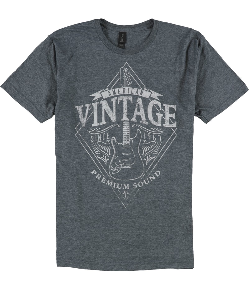 Gildan Mens American Vintage Premium OSund Graphic T-Shirt