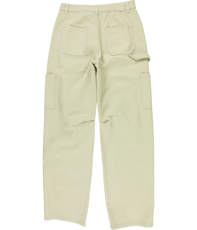 Billabong Womens Leia Twill Straight Leg Cargo Casual Pants