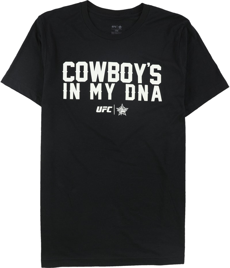 UFC Mens Cowboy’s In My DNA Graphic T-Shirt in Black, image 4 of 4