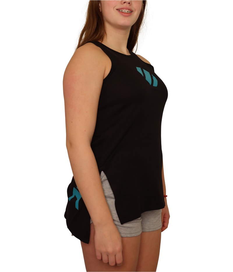 Reebok Womens Side Split Tank Top