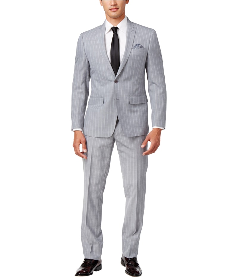 Tallia Mens Peak Two Button Formal Suit