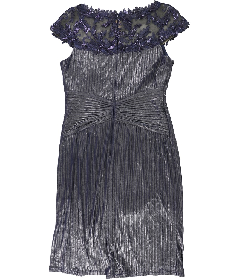 Tadashi Shoji Womens Lace Cocktail Dress