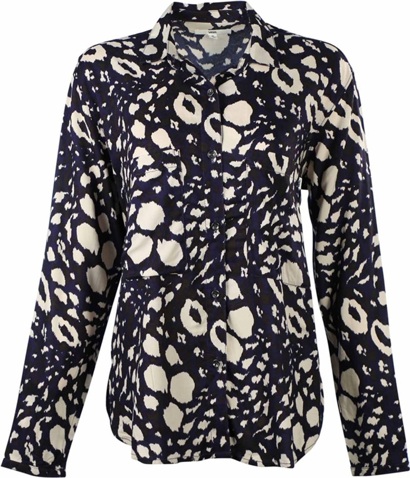 Vans Womens San Juan Woven Button Down Blouse