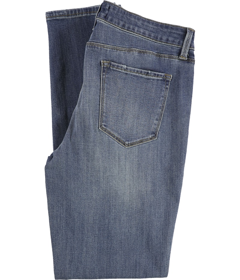 DSTLD Womens Mid-Rise Tapered Skinny Jeans