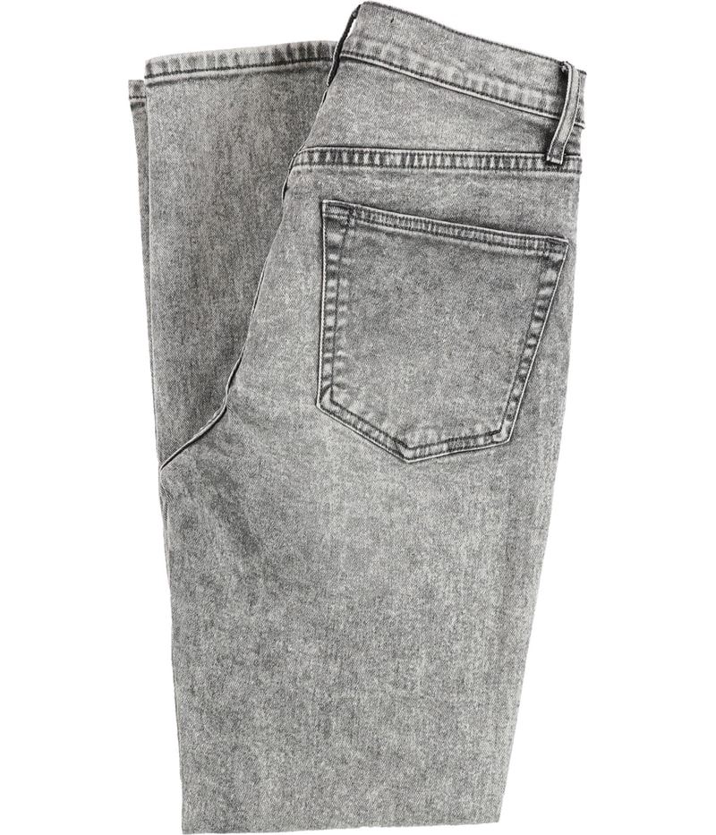 DSTLD Womens Acid Wash Regular Straight Leg Jeans, view 2