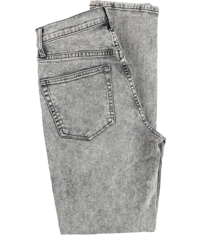 DSTLD Womens Acid Wash Regular Straight Leg Jeans, view 3