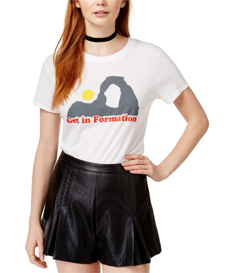 Sub Urban Riot Womens Get In Formation Graphic T-Shirt
