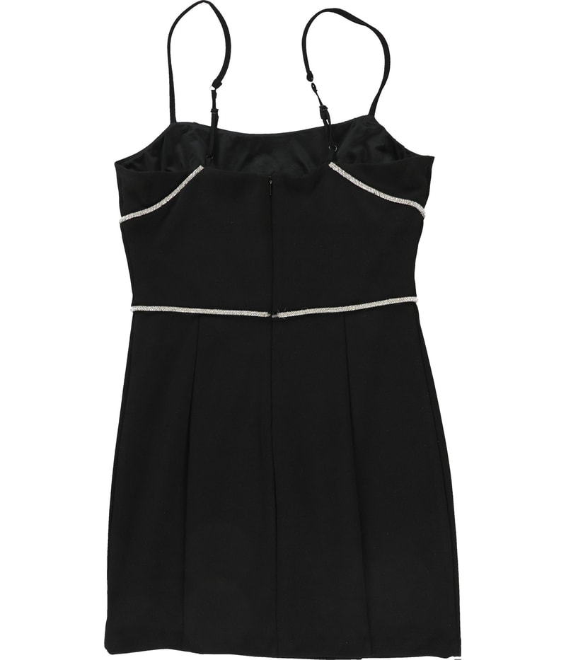 GUESS Womens Raina Rhinestone Mini Dress