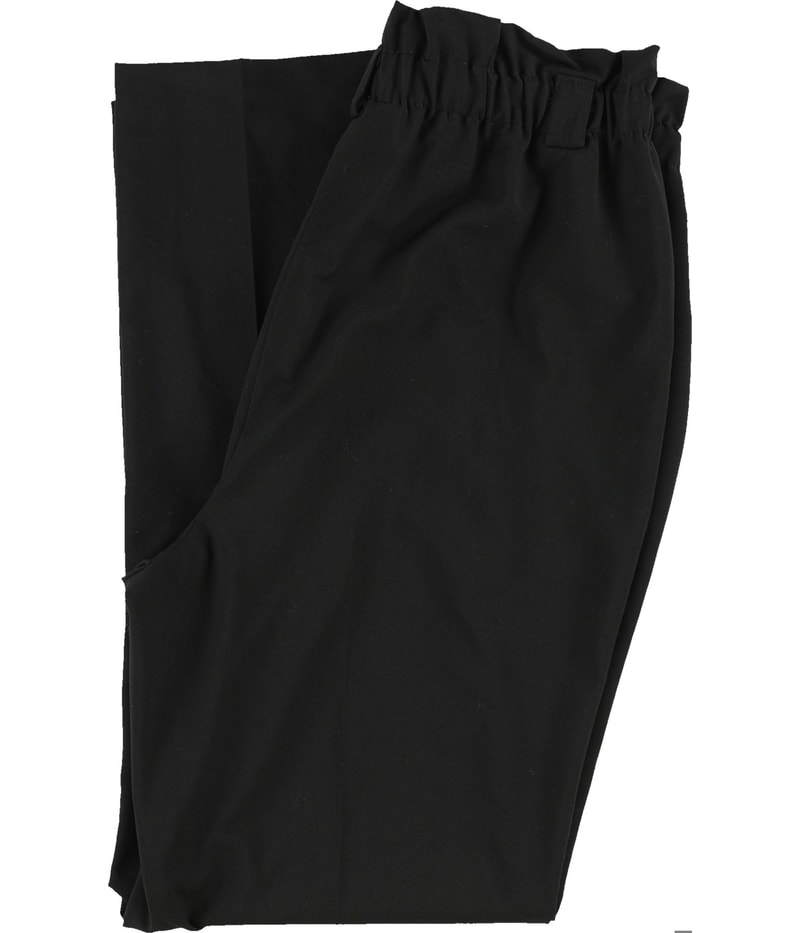 DKNY Womens Ruffled Waist Casual Trouser Pants