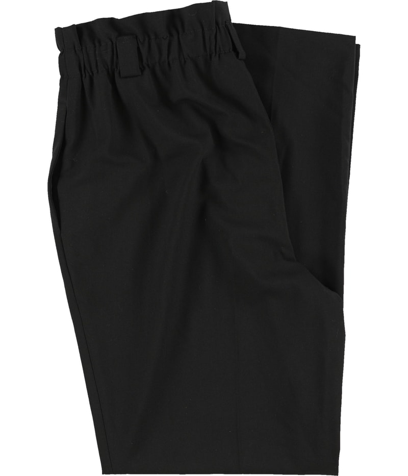 DKNY Womens Ruffled Waist Casual Trouser Pants