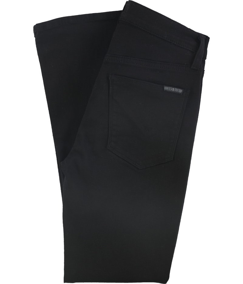 Hudson Womens Harper Straight Leg Regular Cropped Jeans