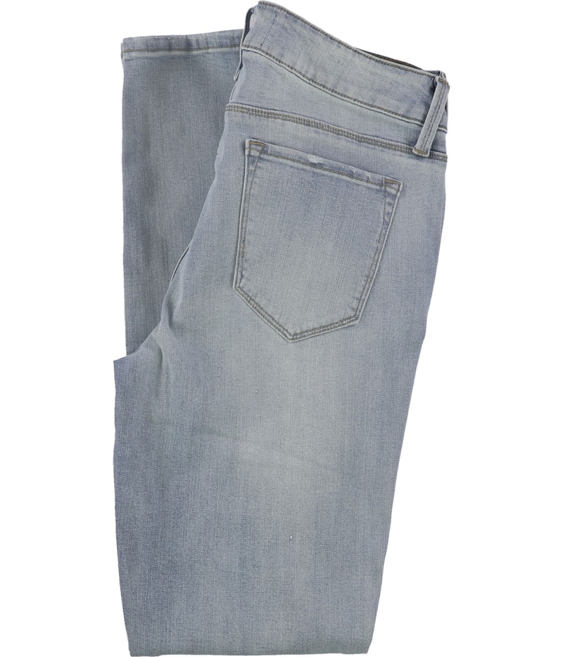DSTLD Womens Faded Tapered Skinny Jeans