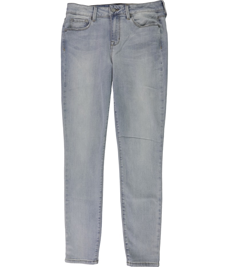 DSTLD Womens Faded Tapered Skinny Jeans