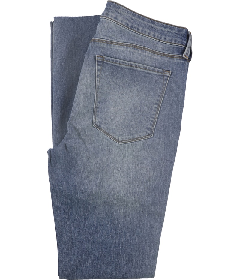 DSTLD Womens Distressed Tapered Skinny Jeans, view 2