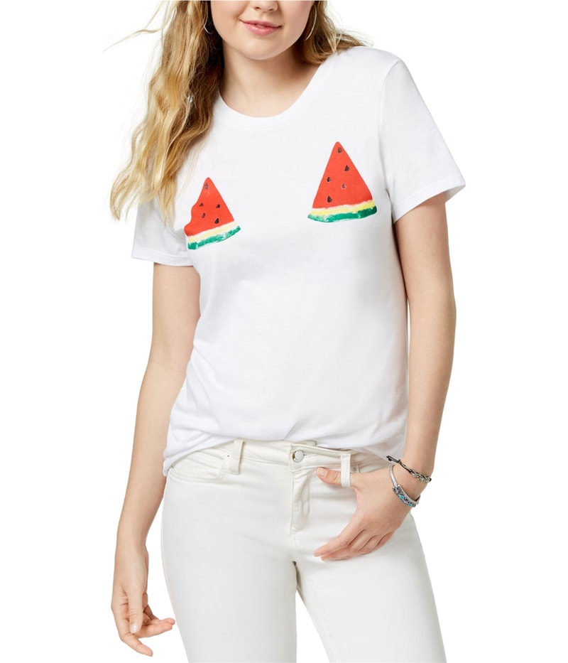 Carbon Copy Womens Watermelon Graphic T-Shirt
