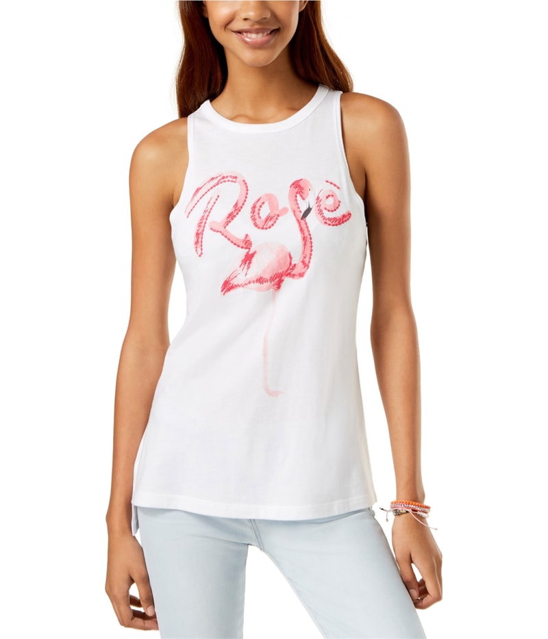 Carbon Copy Womens Flamingo Rafe Racerback Tank Top