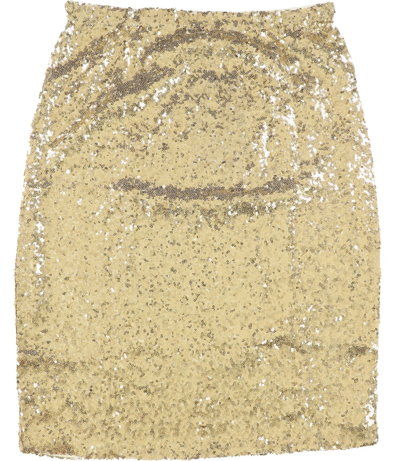 anna-kaci Womens Seqins Midi Skirt