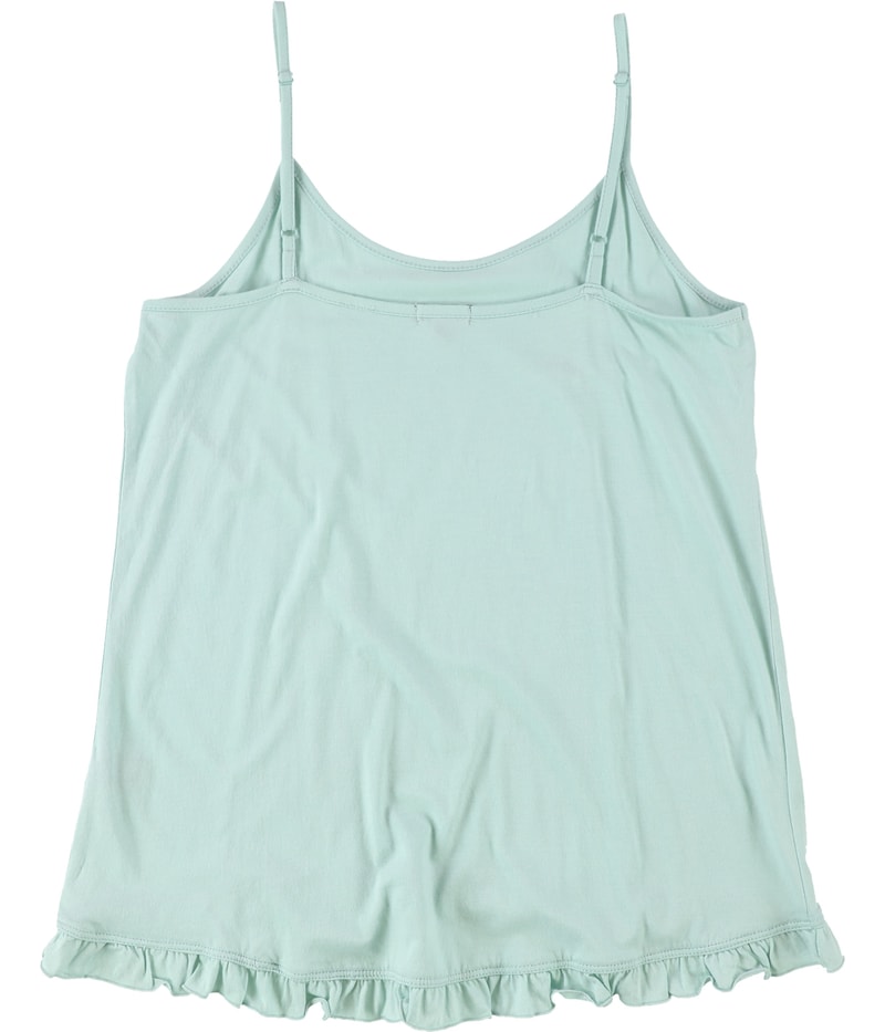Cozy Zoe Womens Graphic Print Pajama Sleep Cami Tank Top, view 2