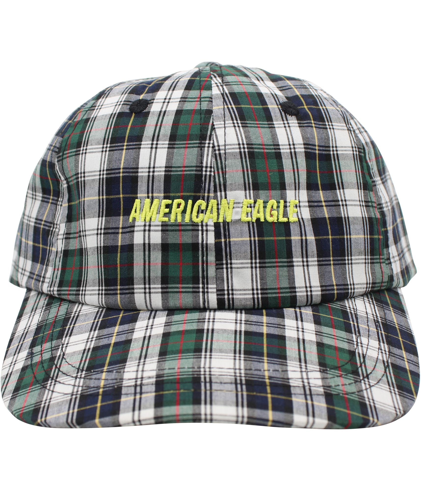 Бейсболка American Eagle Унисекс-в клетку с логотипом для взрослых 4190₽