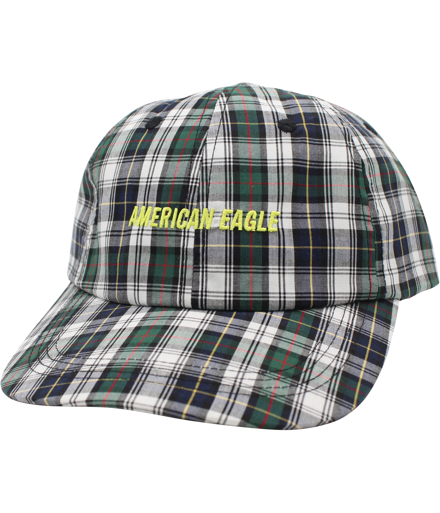 Бейсболка American Eagle Унисекс-в клетку с логотипом для взрослых 3590₽