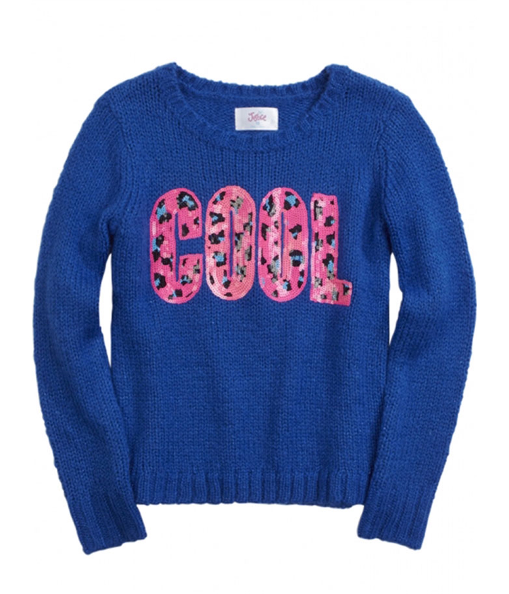 Justice Girls Happy Knit Sweater - Picture 2 of 2