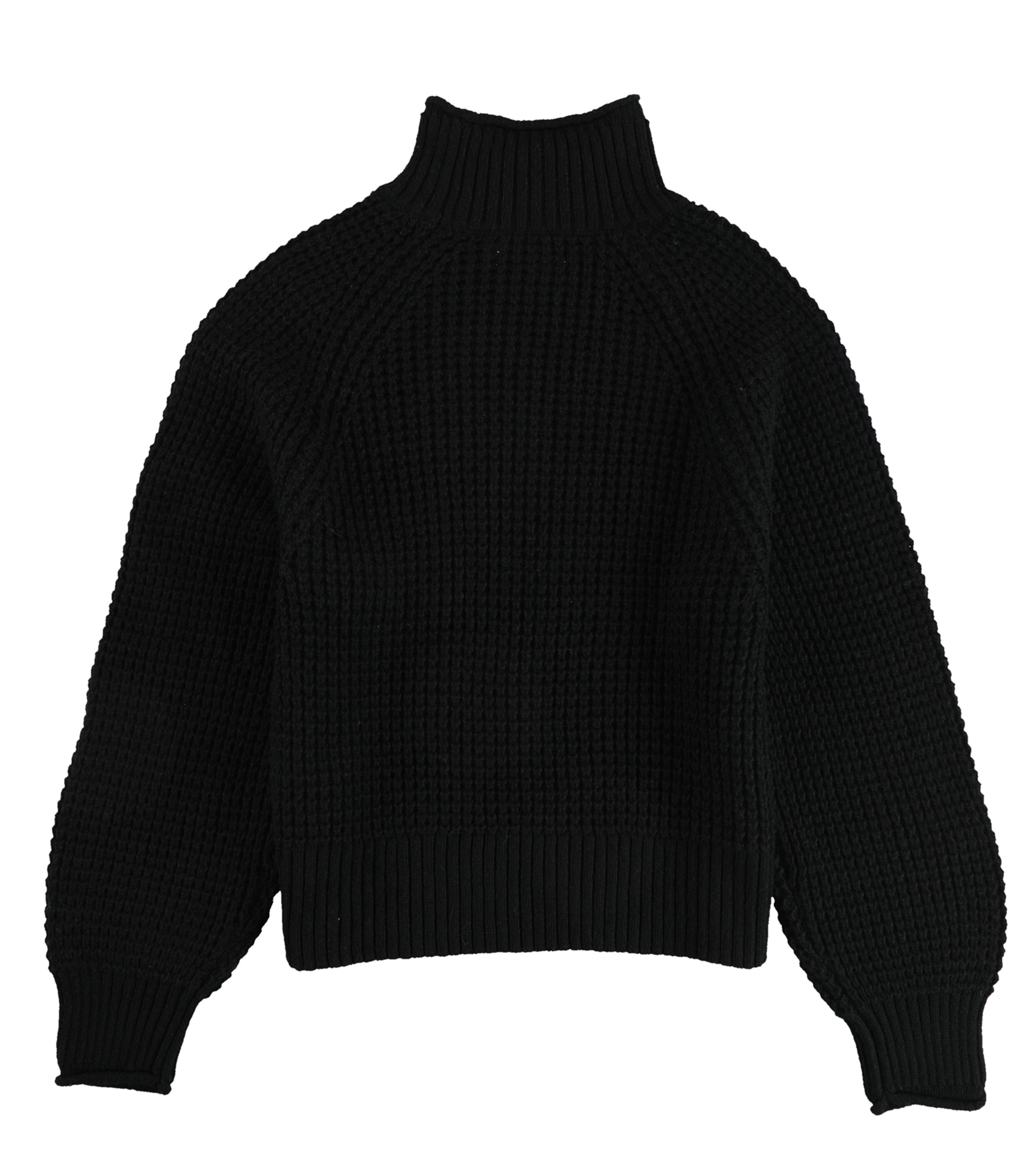 American Eagle Womens Solid Pullover Sweater - 第 3/4 張圖片